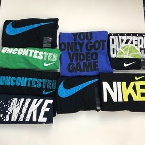 Nike short sleeve boy t shirt lot